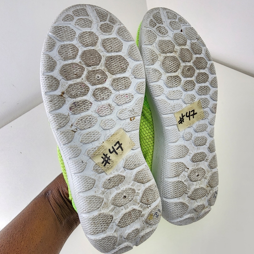 Alcott Neon Green Athletic Sneakers Size 6 - Picture 5 of 7
